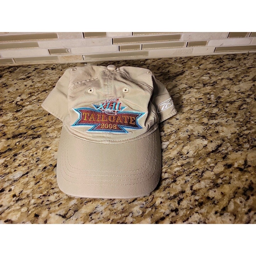 New York Giants Hat Cap Reebok NFL Football Strapback Super Bowl Tailgate